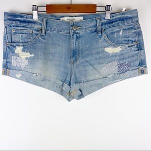 ABERCROMBIE & FITCH DENIM SHORTS SZ 12/31